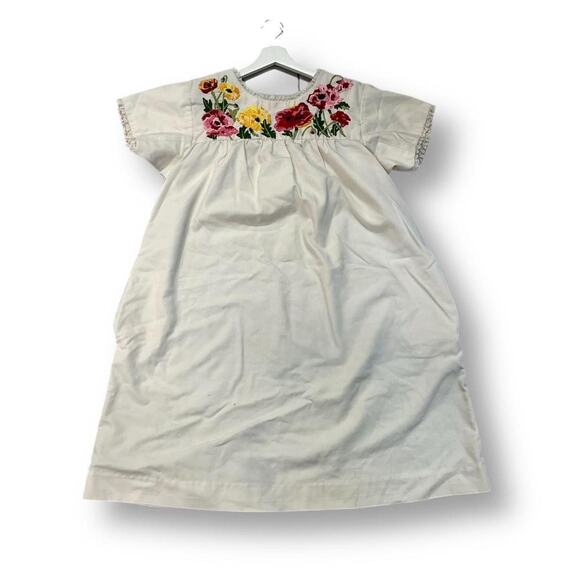 Hand embroidered Floral Dress - Picture 1 of 3